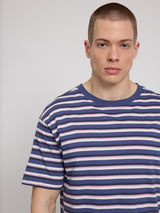 Daniel ist 1,87 und trägt Größe L